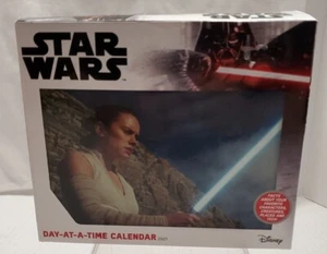Cal-2021 disney Star Wars Boxed day-at -a-time (Calendar) new in box page sealed - Picture 1 of 6