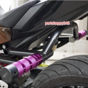 Yamaha MT07 FZ07 Subcage with foot pegs Motorcycle Motors Part Parts Stunt Black - Bild 1 von 6