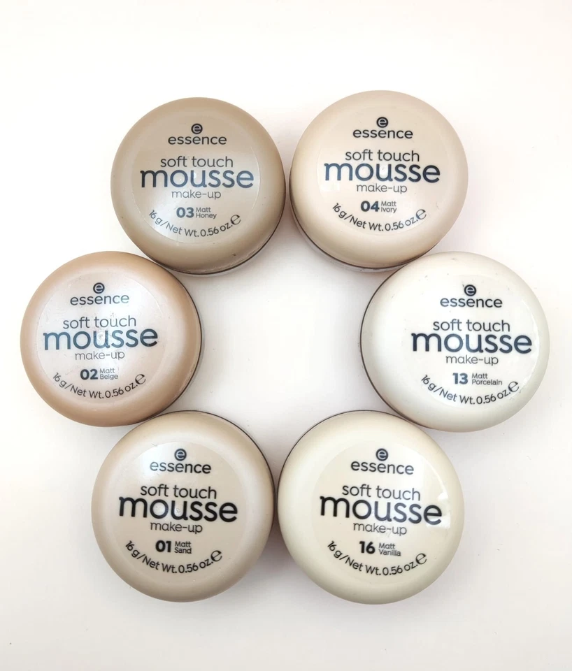 Essence Soft Touch Mousse Makeup, 16g ,Vegan, FARBAUSWAHL, NEU - Bild 1 von 1