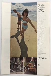 Vintage 1967 Original Print Advertisement Full Page - Ontario Foreign And Near - Bild 1 von 1