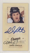 2009-10 Upper Deck Champ's Mini Signatures Daniel Carcillo #CS-DC Auto