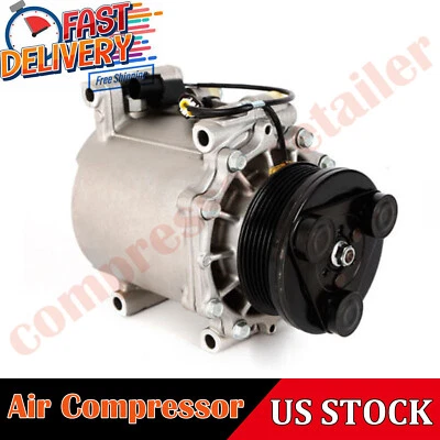 A/C Compressor For 2000 2001 2002 2003-2005 Mitsubishi Eclipse 2.4L CO 10596AC Foto 1 de 4