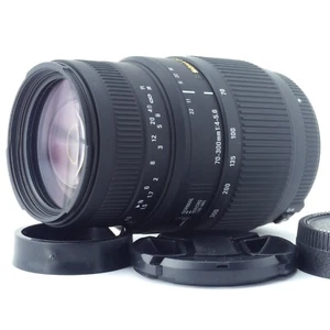 [ Mint ] Sigma 70-300mm F4-5.6 DG Macro For Nikon Telephoto Zoom Lens From Jp 33 - Picture 1 of 14