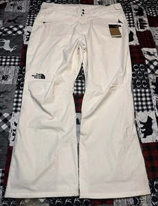 Women's NORTH FACE NWT Freedom Stretch Ski Snowboard Pants-Gardenia White-2X - Picture 1 of 18