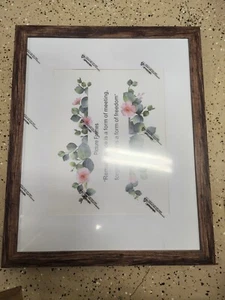 20x16 Rahmen Weiß Barnwood Bilderrahmen Fotorahmen UV Acryl, Säurefrei - Bild 1 von 3