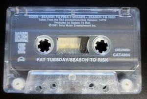 Fat Tuesday / Season to Risk 1991 4 song promotional cassette (Columbia) - Picture 1 of 3