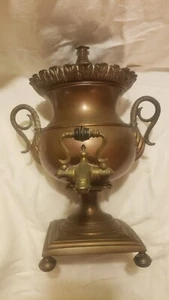 RARE Antique Small Copper Brass BRONZE Samovar Coffee/Tea Urn 19 CENTURY - Picture 1 of 22
