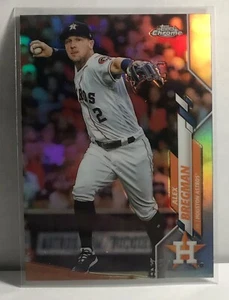2020 TOPPS CHROME REFRACTOR #102 ALEX BREGMAN HOUSTON ASTROS - Picture 1 of 2