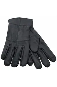 Mens 3M Thinsulate Insulated Fleece Lined Winter Warm Thermal Leather Gloves - Picture 1 of 1