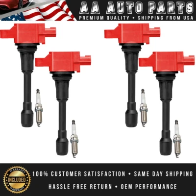 Energy Ignition Coil & Spark Plug For 2005-2017 Nissan Frontier UF509 - Image 1 of 3