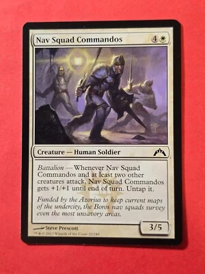 2013 Magic The Gathering Gatecrash #22 Nav Squad Commandos, C, NF, cd1 - Image 1 of 3