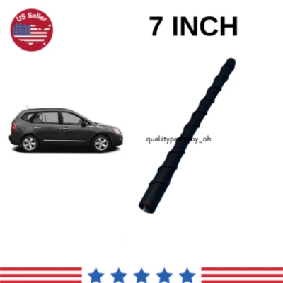 Antena de mástil negra Am/Fm de radio de coche de 7" para KIA Rondo 2007-2011 Foto 1 de 3