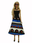 Office Lady Black Strapless Top Dress Skirt Outfits for 11.5" Doll Clothes Set