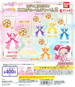 Magical Ojamajo Doremi Disfraz Dije Figura Vol 2 Bandai Gashapon Juego de 6 - Imagen 1 de 9