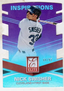 2015 PANINI ELITE #159 NICK SWISHER INSPIRATIONS DIE CUT #04/92 - Picture 1 of 1