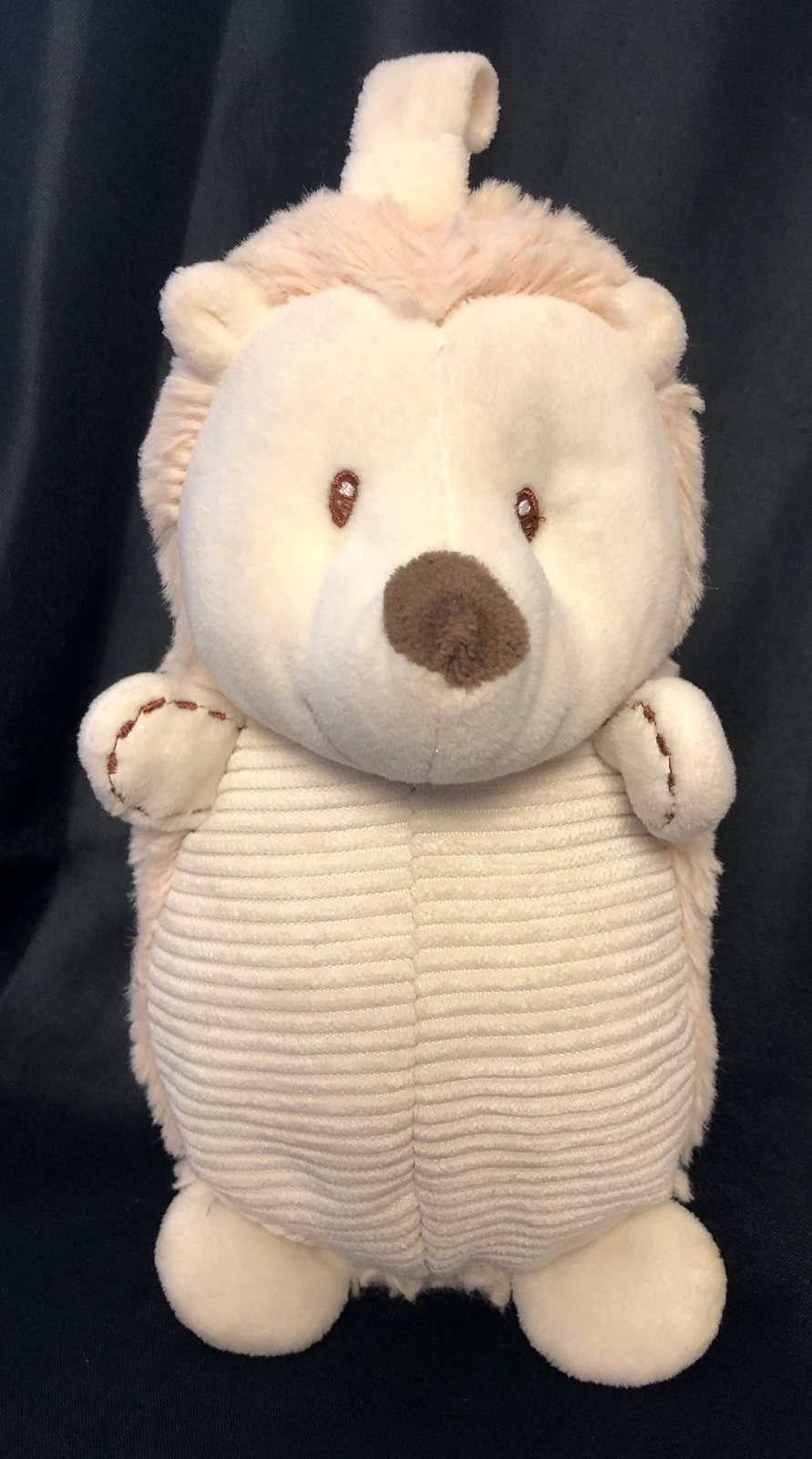 Kellytoy Cream HEDGEHOG Rattle 8\