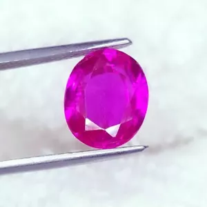 6,57 Ct ZAFIRO NATURAL CERTIFICADO ROSA OVALADO SRI LANKA PULIDO GEMAS DIAMANTES - Imagen 1 de 5