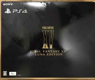 PlayStation 4 Console System FINAL FANTASY XV LUNA EDITION 1TB PS4  - Photo 1/4