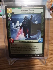Star Wars Unlimited Darth Vader - Commanding The First Legion Legendary 87/252 - Picture 1 of 1