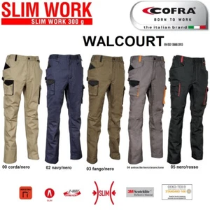 Pantaloni da lavoro COFRA modello WALCOURT multitasche slim strech D-Ring - Imagen 1 de 10