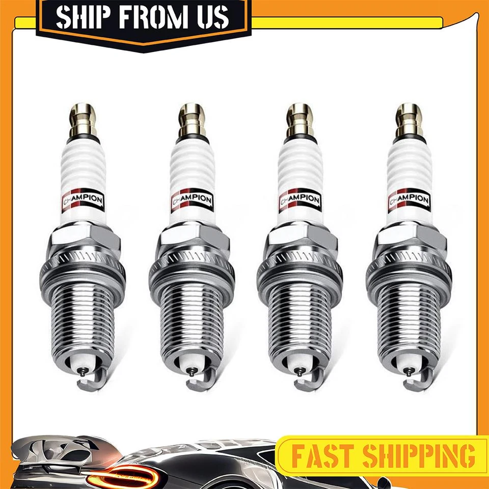Bujía Champion 4x para Hyundai Accent 2012-2019 Kia Rio 2012-2018 Foto 1 de 4