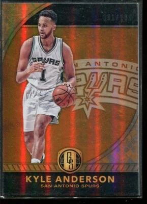 2016-17 Panini Gold Standard Kyle Anderson #13 San Antonio Spurs /269 - Image 1 of 3