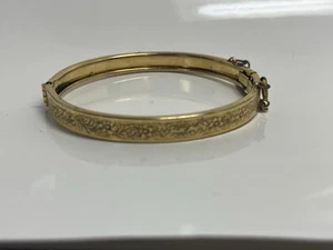 Brazalete brazalete ornamentado renacimiento victoriano joyería vintage - Imagen 1 de 6