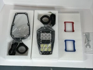 UTV Side/Rear View Mirrors w/ Spot Lights For CF-MOTO UFORCE 600 1000 1000XL NIB - Picture 1 of 8