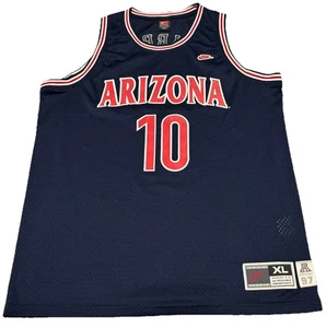 Vintage Nike Mike Bibby #10 Arizona Wildcats 1997 NCAA Basketball Jersey Size XL - Picture 1 of 7