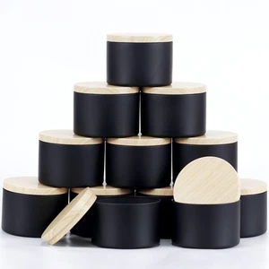 12PCS Wide Mouth Candle Tin Box For Candle Making - Picture 1 of 11