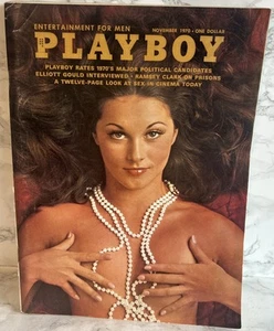 Playboy Magazine November 1970 Centerfold Intact Vargas Girl Playboy Interview - Picture 1 of 12