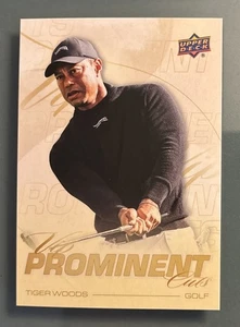 Tiger Woods - 2025 Upper Deck Prominent Cuts #PC-4  National Sports Collectors C - Picture 1 of 2