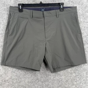 J.Crew Tech kurze Shorts Herren 40 grau Performance Stretch 7 Zoll Schrittlänge Golf - Bild 1 von 10