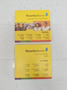 Rosetta Stone Spanish Latin America Levels 1-4 CDs - Picture 1 of 2