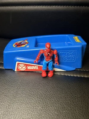 Mega Blocks 2010 Spider-Man Mini Figura y Rampa de Spider-Man Racer Set Foto 1 de 4