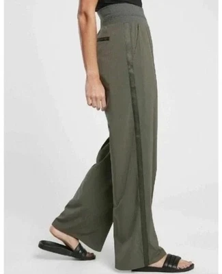 Pantalones de mujer Athleta talla 10P Nolita pierna ancha tirar de atletismo cintura alta Foto 1 de 4