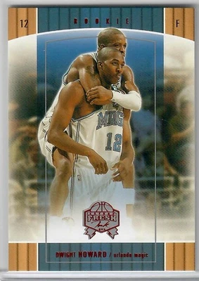 Fleer Fresh Ink 2005 Dwight Howard #113 110/499 (RC) B215 Foto 1 de 3