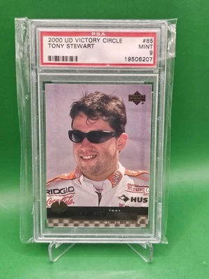2000 Upper Deck Victory Circle - Checklist Tony Stewart #85 - PSA 9 - Image 1 of 2