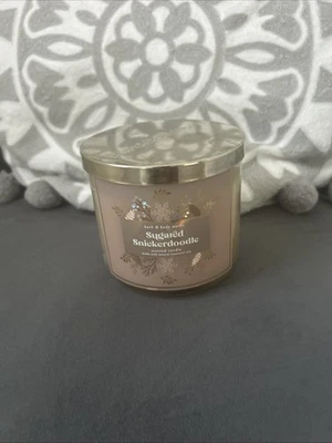 Bath And & Body Works Sugared Snickerdoodle 3-Wick Candle 14.5oz New - Image 1 of 4