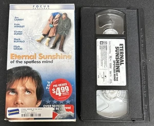 Eternal Sunshine Of The Spotless Mind VHS Jim Carrey Kate Winslet Kirsten Dunst - Picture 1 of 13