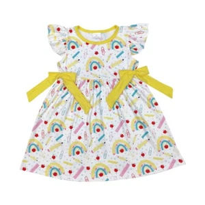 Kids Girls Back To School Dress - Picture 1 of 8