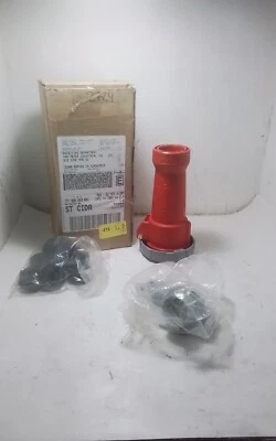 Hubbell Hbl430c7w Iec Pin And Sleeve Connector,30A,480V (WP31) - Image 1 of 4