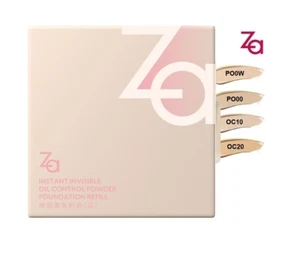 ZA Instant Invisible Oil Control Pressed Powder Makeup Foundation - Picture 1 of 13