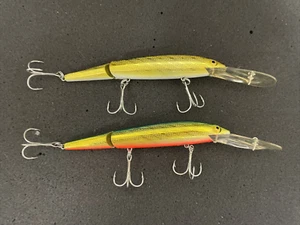 Señuelos de pesca Rebel Articulados Spoonbill Minnow Payaso - Imagen 1 de 24
