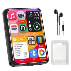 32GB Touch Screen Bluetooth MP3 Player HiFi Music Player with Speakers FM Radio~ - Bild 1 von 11