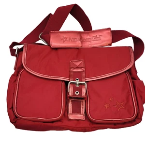 BATH & BODY WORKS AMERICAN GIRL HANDBAG shoulder bag RED PURSE stars - Picture 1 of 11