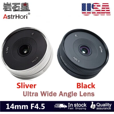 Astrhori 14mm F4.5 Wide Angle Manual Lens for APS-C/Full Frame Cameras - Image 1 of 4