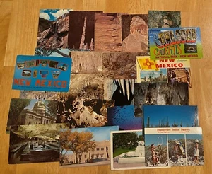 Collectible Postcard Lot of 23 State of New Mexico Attractions - Picture 1 of 1