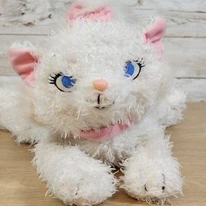 Disney Store Feder Marie Aristocats weiße Katze Katze Bohne Plüschtier 10 Zoll nicht mehr produziert - Bild 1 von 6