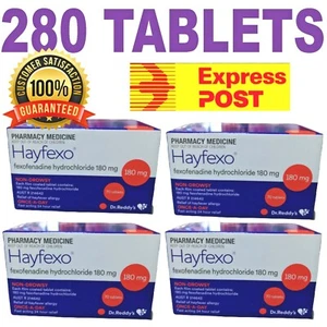 280 x FEXOFENADINE 180MG GENERIC FEXIT FEXO HAYFEXO + BONUS ITEM - Picture 1 of 7